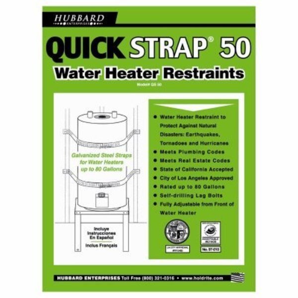 WTR Heater Restraint, Cash Acme / Sharkbite, Mfr#: QS-50